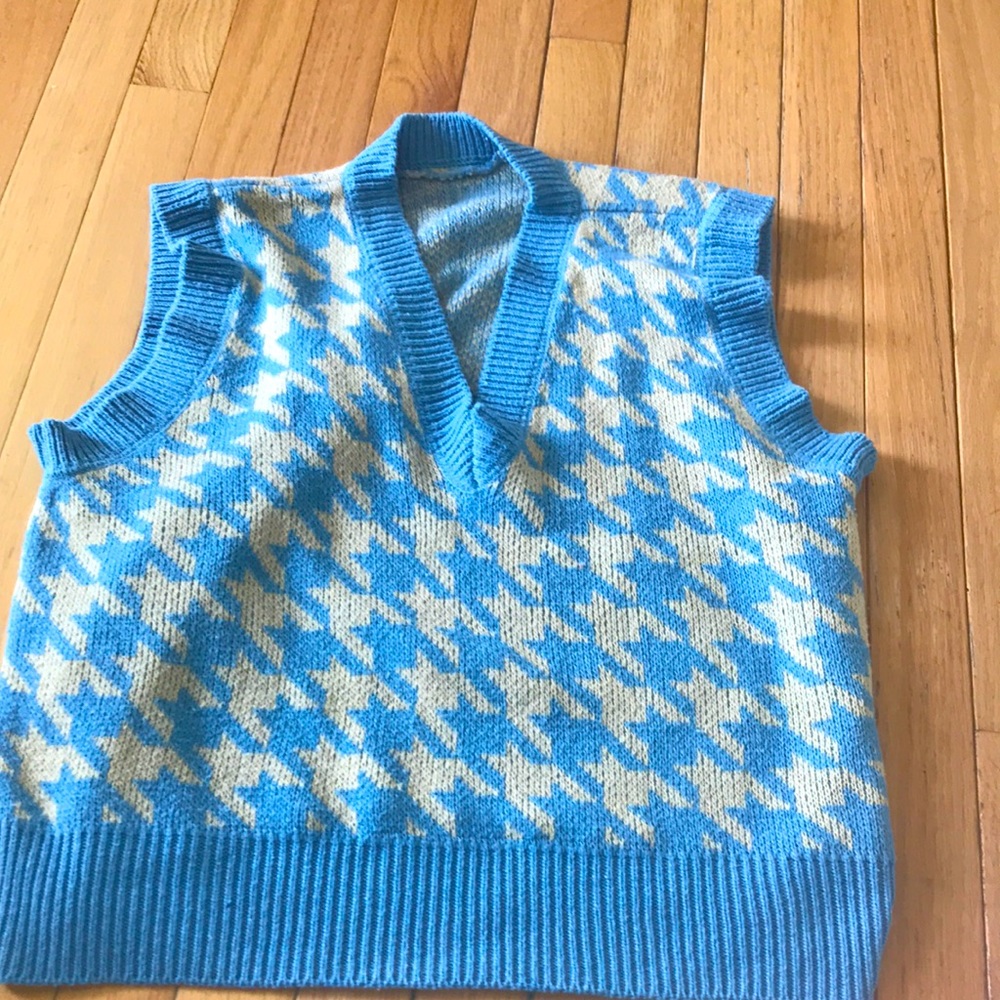 Vintage 70s retro sweater vest